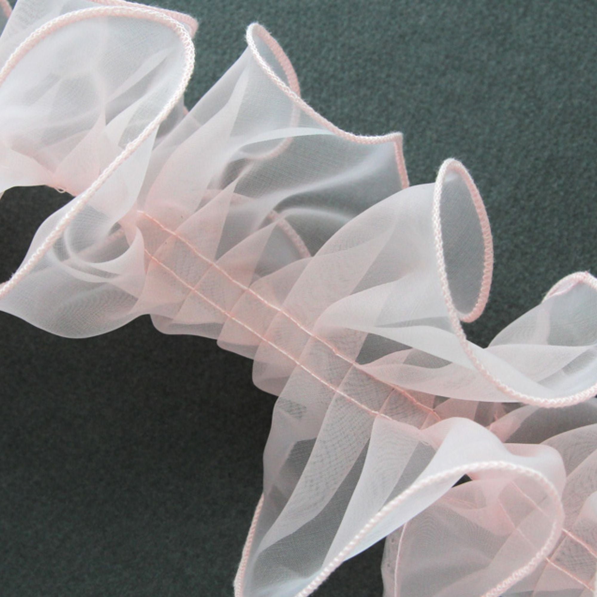 Organdy Ribbion Pleated Edge Organdy Ribbon 1yard - Etsy