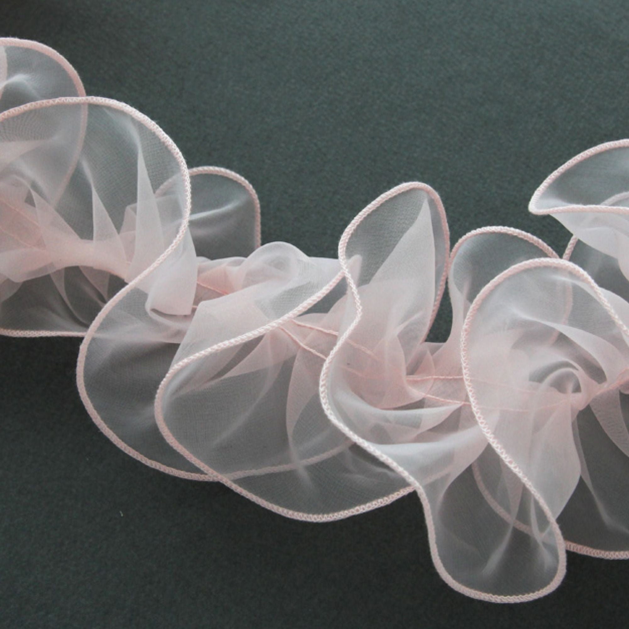 Organdy Ribbion Pleated Edge Organdy Ribbon 1yard - Etsy