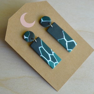 Handgefertigte Polymer Clay Ohrringe
