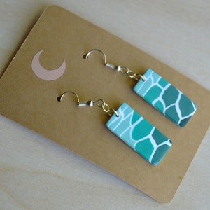 Lustige Sommer handgemachte Polymer Clay Ohrringe