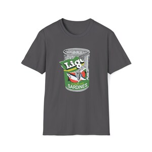 Canned Sardines Unisex Softstyle T-Shirt image 1