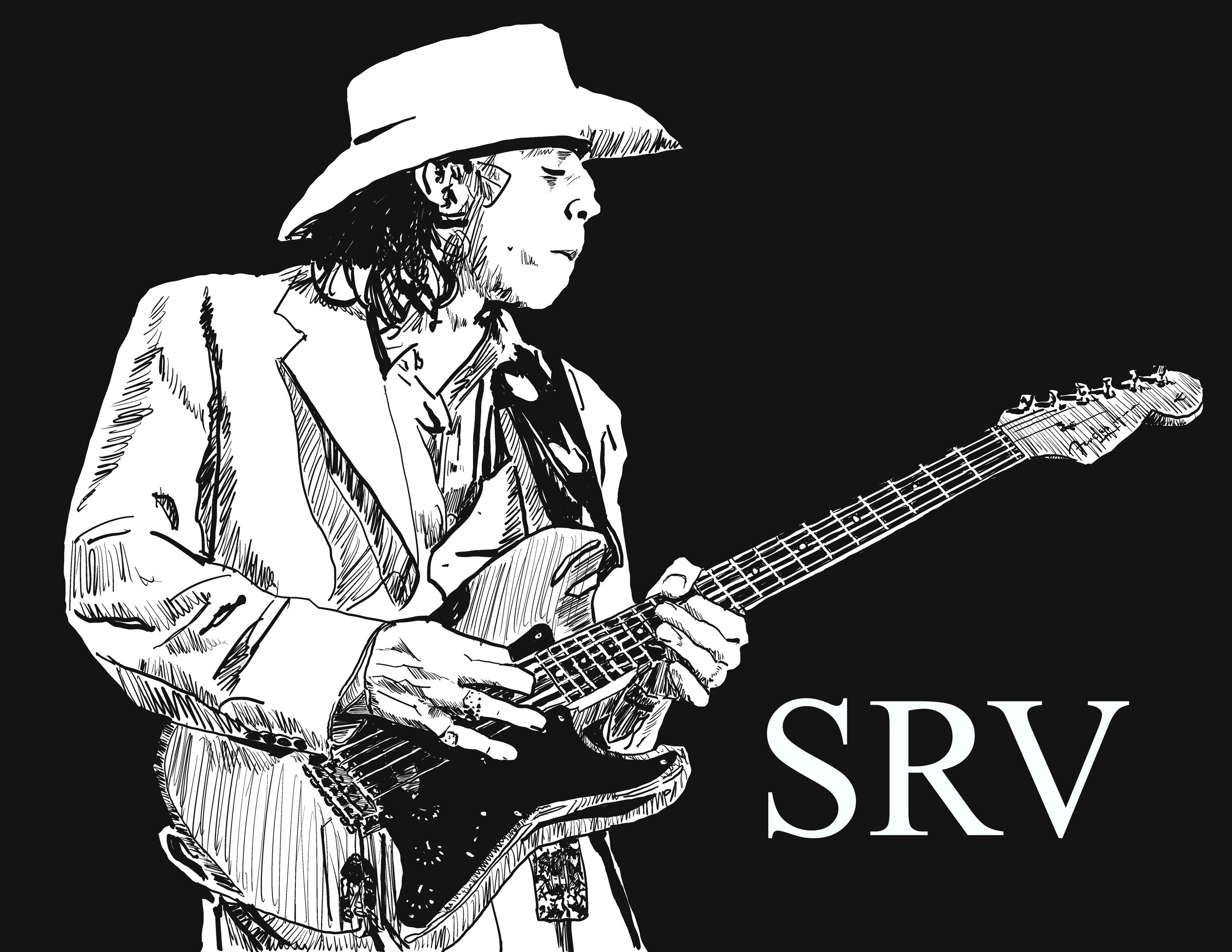 Stevie ray vaughan art - Etsy 日本