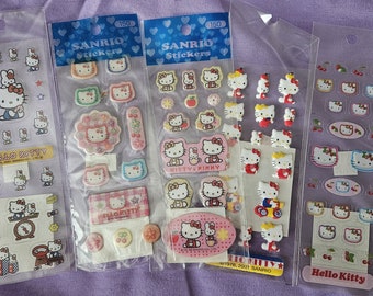 Stickers Rétro luminescent Hello Kitty x2