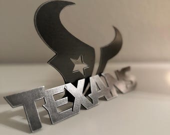 TEXANS Metal Decor | Handmade Steel Ornament