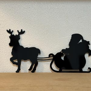Christmas Sled Metal Decor