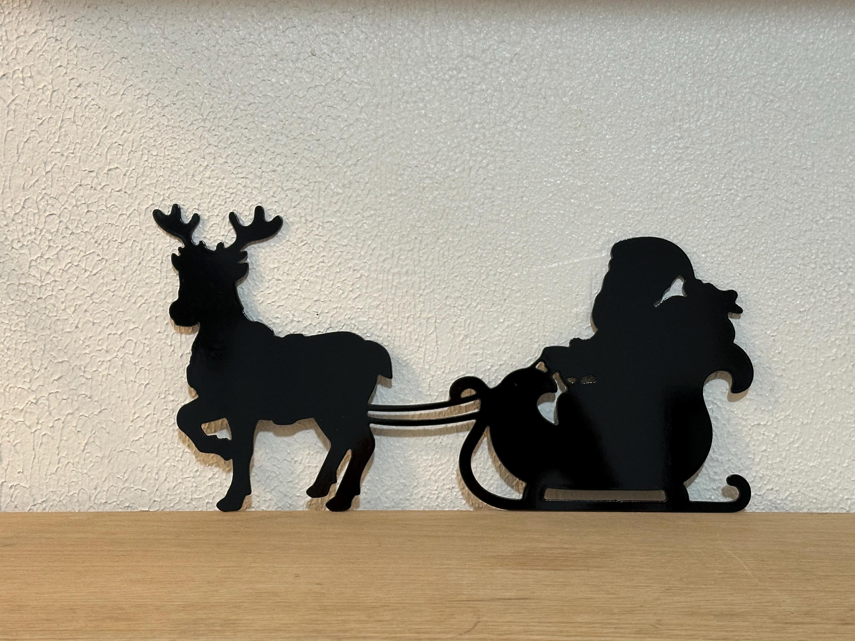 Christmas Sled Metal Decor