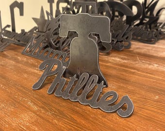 PHILLIES Metal Decor | Handmade Steel Ornament