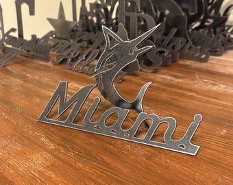 MIAMI Metal Decor | Handmade Steel Ornament