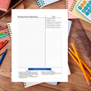 Solving Linear Equations and Inequalities Guide
