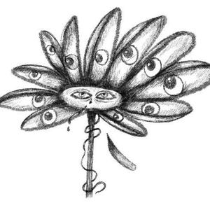 Original Whimsical Tattoo Illustration