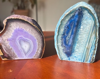 Agate Candle Holder