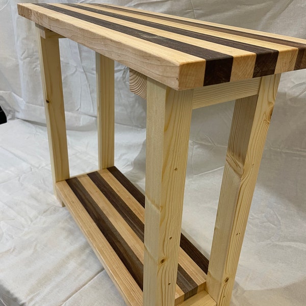 Homemade Wooden End / Side / Coffee Table