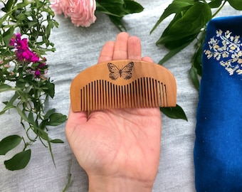 Butterfly Birthing Comb, Acupressure And Labour Comb, Eco Anxiety Aid, Natural Pain Relief, Hypnobirthing Tool, Labor Tool