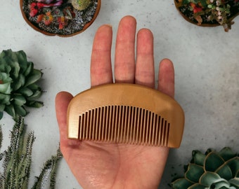 Eco Peach Wood Birthing Comb, Acupressure Comb, Hypnobirthing Comb, Labour Aid, Anxiety Comb, Pain Relief, Labor Pain Distraction