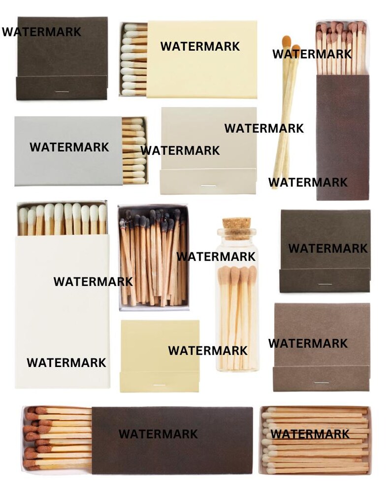 MATCHBOX TEMPLATE - Etsy
