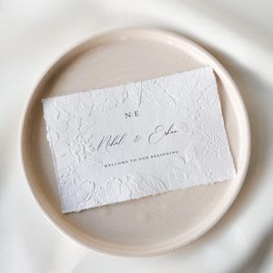 Cartões de mesa com impressão cega | cartões de lugar tischkarten | cartões de mesa de noivado | casamento