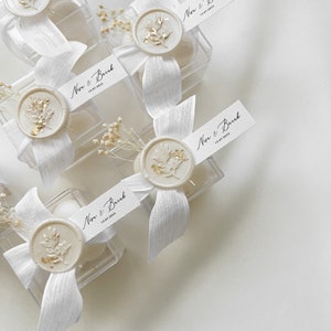 Bougie favorise les faveurs de mariage / de fiançailles