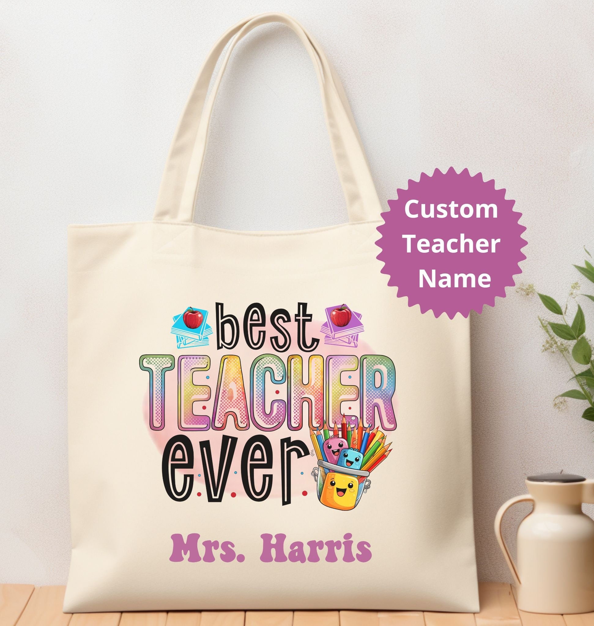 Tote Bag Best Teacher