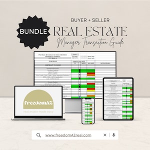 Transaction Coordinator Checklist - Transaction Tracker, Buyer and Seller Guide, Transaction Coordinator Spreadsheet, Transaction Emails