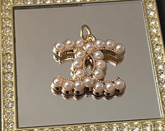 Only One! Beautiful - Authentic Chanel button /charm pendant.