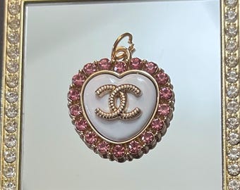 Chanel button /pull charm.