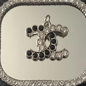 Only One- ELEGANT- Chanel silver  zipper pull charm/pendant.