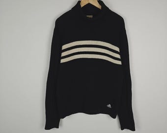 Adidas Vintage Polotröja 3 Randig Svart L