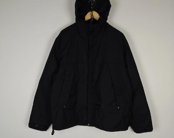 Polo Ralph Lauren VTG Pufferjacka med huva Svart storlek L