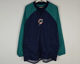 VTG Nike x NFL Miami Dolphins tröja med logotyp, storlek L