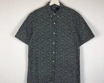 Polo by Ralph Lauren Flowers-skjorta med kort ärm, storlek M