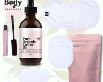 Lot d'huiles de ricin WILDE BODY (kit de 6 pièces)