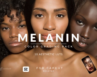Melanin LUT Pack: Enhance Your Photos & Videos with Professional Color Grading for People of Color - Exclusive for CapCut Desktop