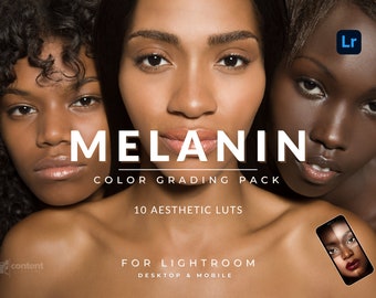 Melanin LUT Pack: Enhance Your Photos & Videos with Professional Color Grading for People of Color - Exclusive for Adobe Lightroom Desktop
