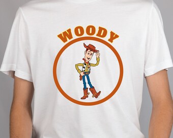 Camisa Woody, Camisas familiares a juego, Camisa de personajes de Toy Story, Camisa unisex de Disney, Tienes un amigo en mí, Camisa de Disney de Hollywood Studios