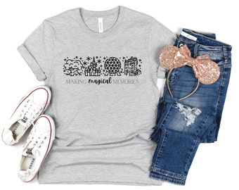 Making Magical Memories shirt, Disney shirts, Disney Family shirts, Disney t-shirts, Unisex Disney shirt, Disney vacation shirts, Disney mom