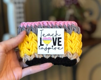 Teacher-themed Cup Cozy