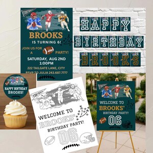 Football Birthday Package