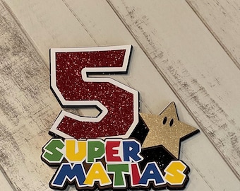 Mario Cake Topper
