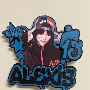 Singer Billie  Cake Topper