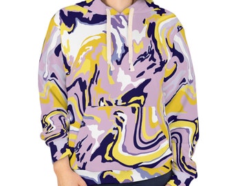 Marbled Pank Pullover Hoodie