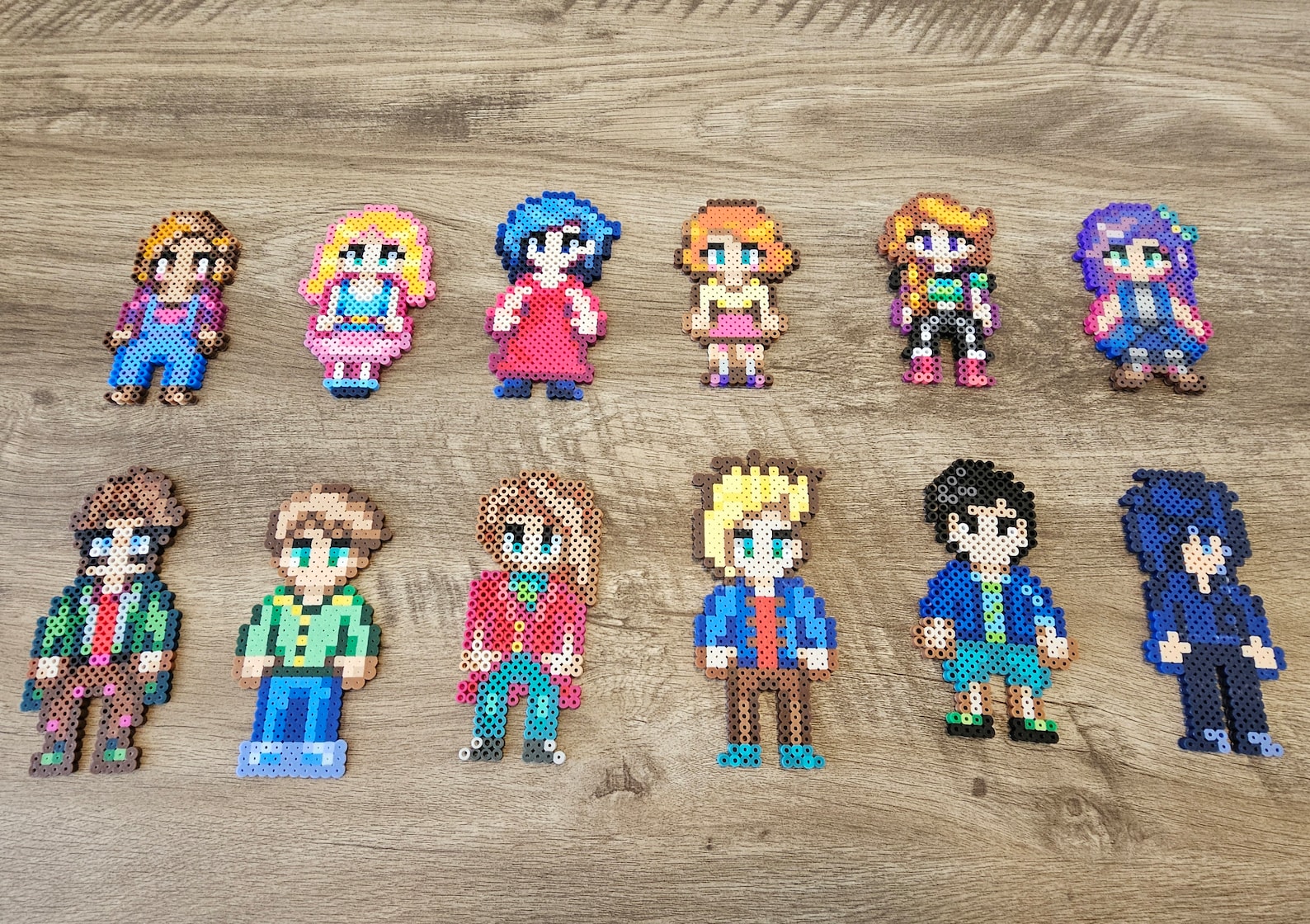 Stardew Valley Character Perler Beads - Etsy