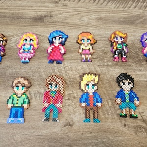 Stardew Valley Character Perler Beads