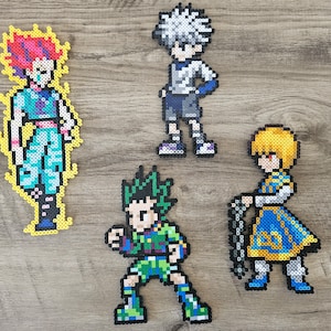 H x H Anime Perler Bead Art
