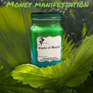 Abundance attraction candle