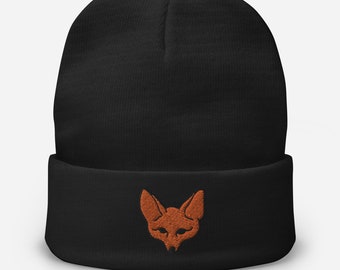 Fuchs Stickmütze, Fuchs Mütze, süße Tier Strickmütze