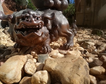Bizen Ware Shishi Dog
