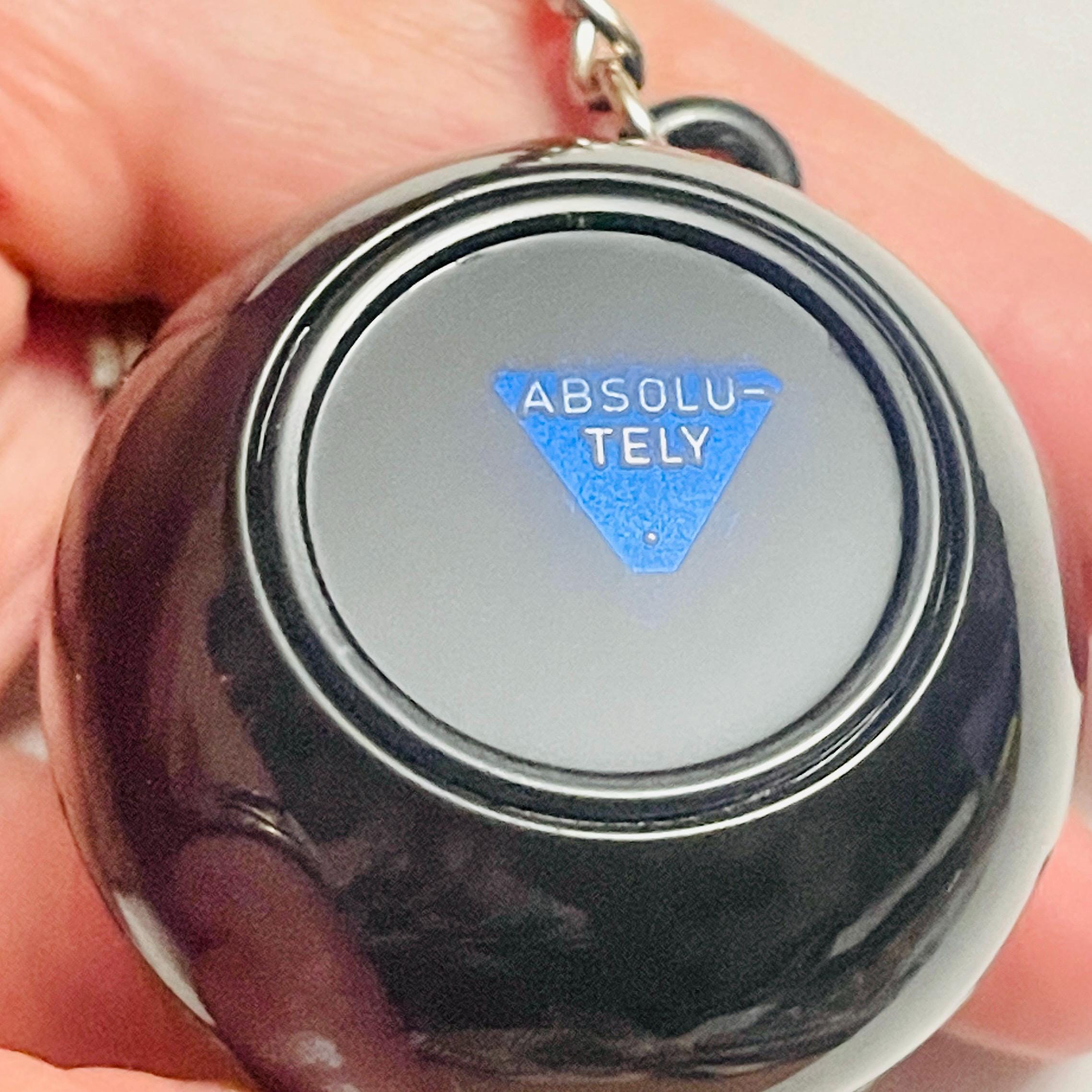 Magic 8 Ball Keychain the Mini Fortune Teller 8 Ball Best Gift to Give Customize Your Magic Oracle 8 Ball Keychain Etsy UK