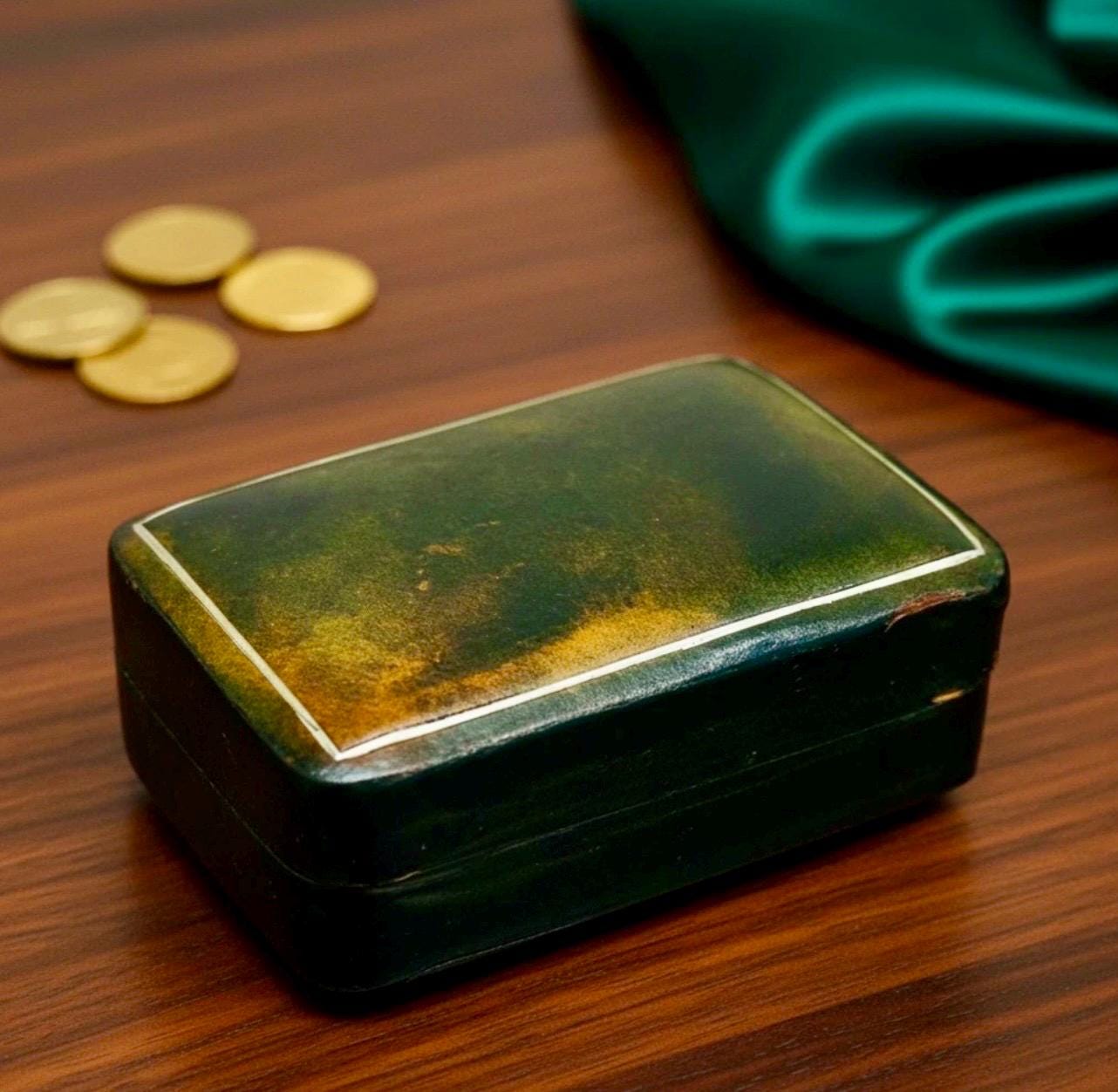 Italian leather box - Etsy 日本