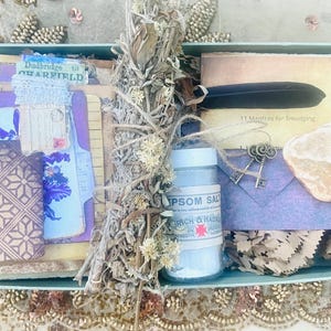 New Home Smudge Kit: California White Sage, Mugwort & Lilac