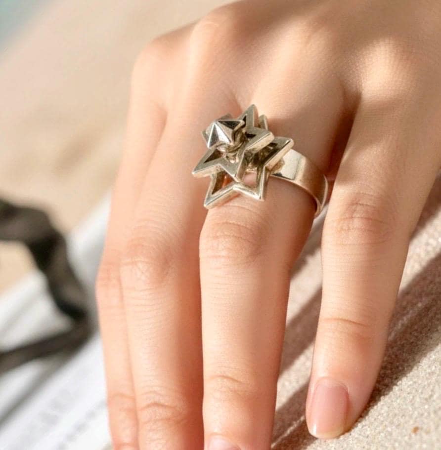 Chrome Hearts Star Ring - Etsy